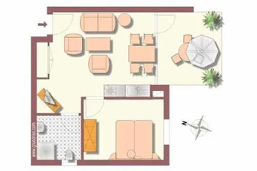 شقة Residenz Duene Iii